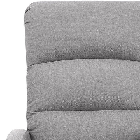 Image of HomeRoots Relaxing Dawn Gray Recliner Chair 379980