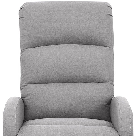 Image of HomeRoots Relaxing Dawn Gray Recliner Chair 379980