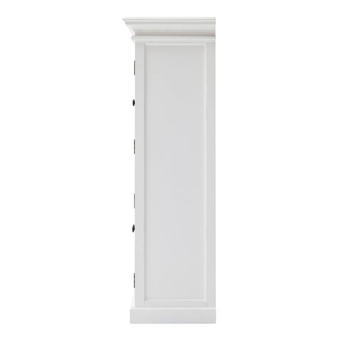 Image of HomeRoots Classic White Two Level Mega Storage Cabinet 397841