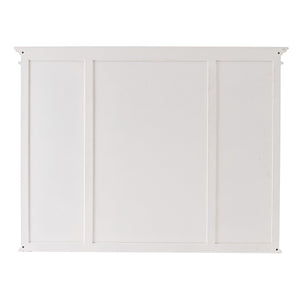 HomeRoots 71" White Dining Hutch With Twelve Shelves And Three Drawers 397842