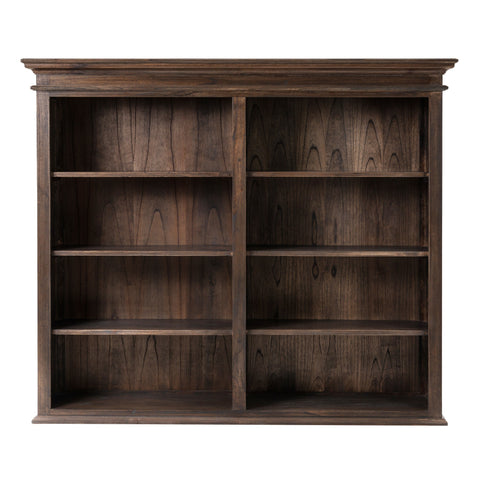 Image of HomeRoots Classic Black Wash Display Hutch 397843