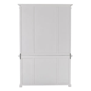 HomeRoots Classic White Kitchen Hutch 397844