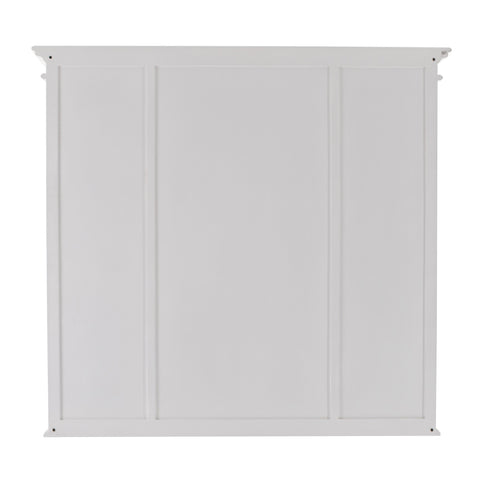 Image of HomeRoots Classic White Kitchen Hutch 397844