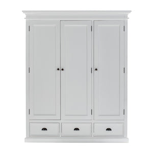 HomeRoots 62" Off White Solid Wood Frame Standard Curio Cabinet With Six Shelves 523199